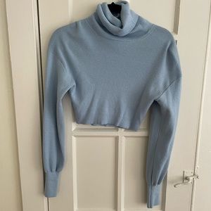 Aritzia Wilfred Ribbed Turtleneck Sweater